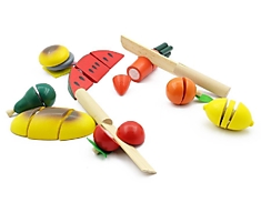 Деревянная развивающая игра "Готовим завтрак" Деревянная развивающая игра "Готовим завтрак"