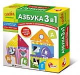 Развивающая игра "Азбука 3в1" Развивающая игра "Азбука 3в1"